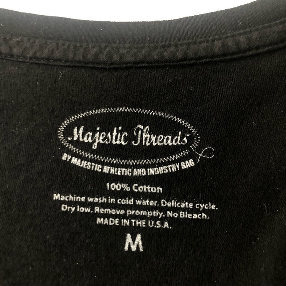 L.A Kings Majestic Threads 50th Anniversary V-Neck Embellish Women T-Shirt Sz M - Picture 5 of 8